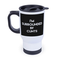 I'm Surrounded By Cunts Flasks